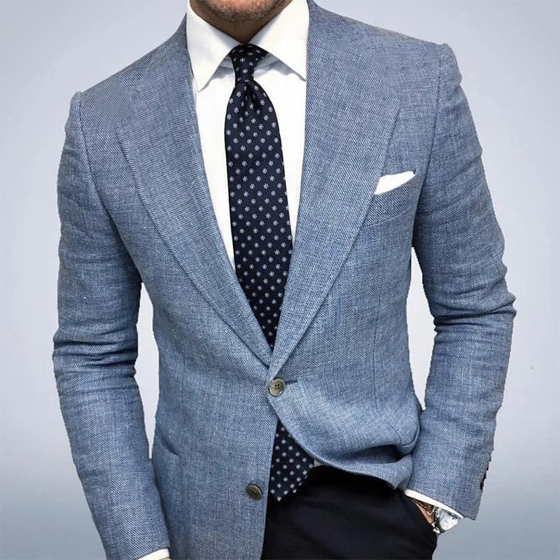 Tailored Fit Men's Slim Blazer