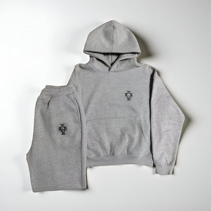 Men's Hooded Full Zip Sleep Suit Loungewear