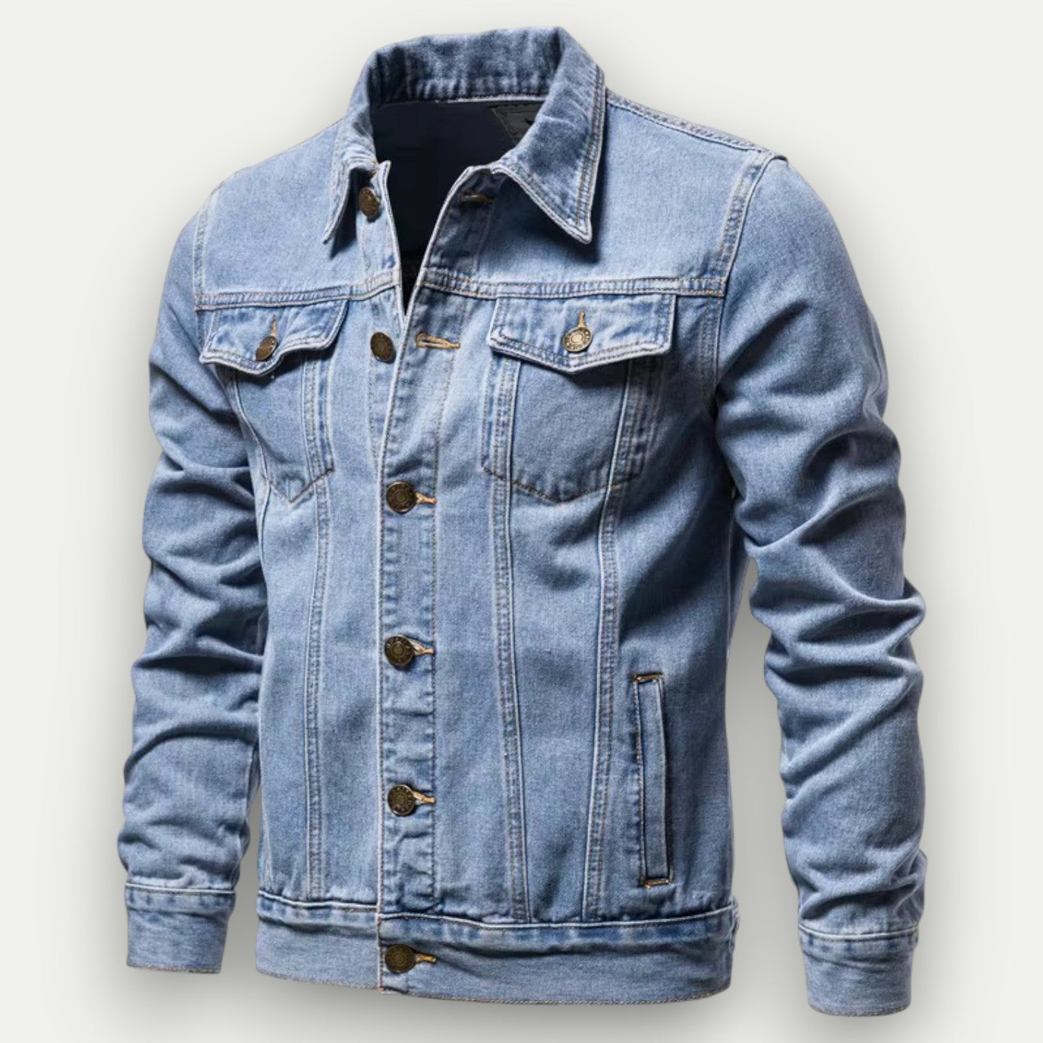 Mens Autumn Denim Jacket 0