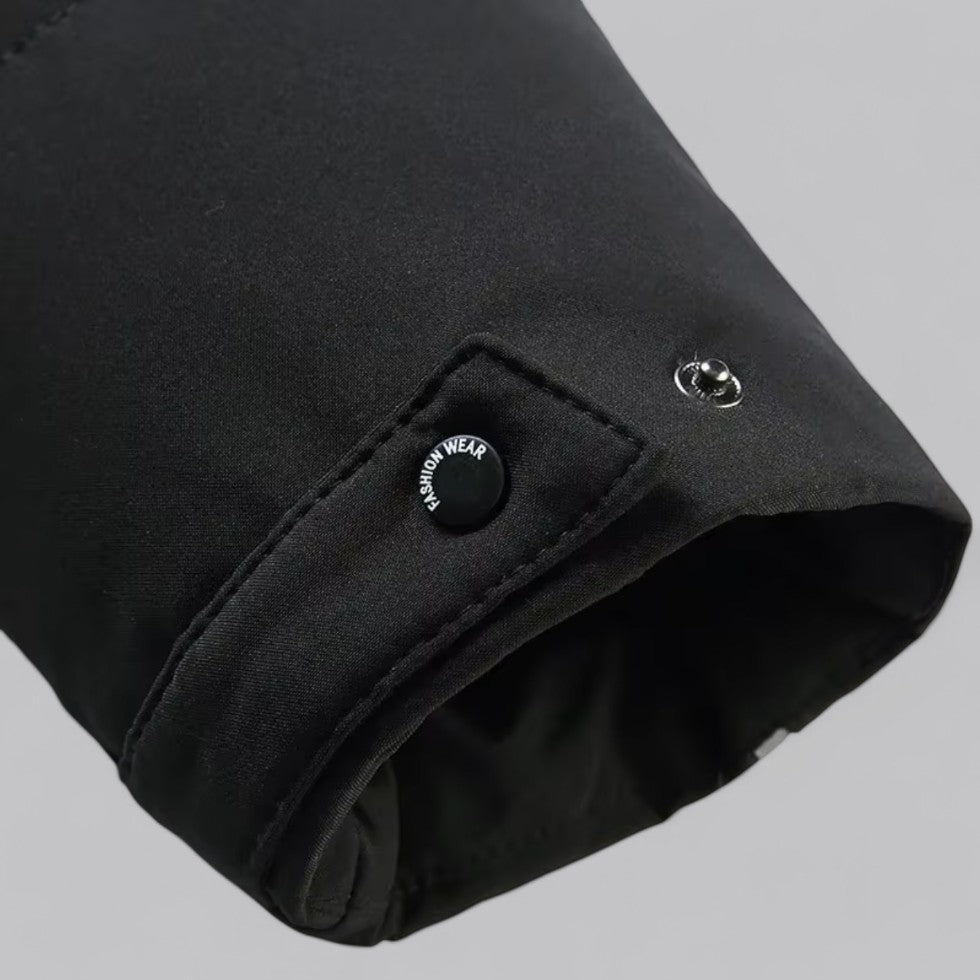 VogeLuxe | Men’s Long Hooded Puffer Coat