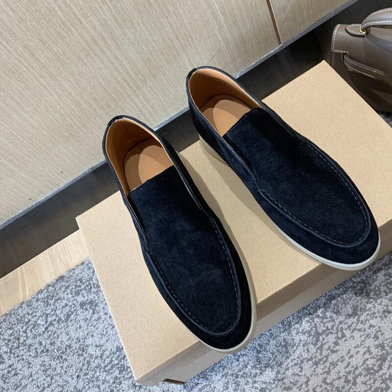 VogeLuxe | Men’s Casual Suede Slip on Shoes