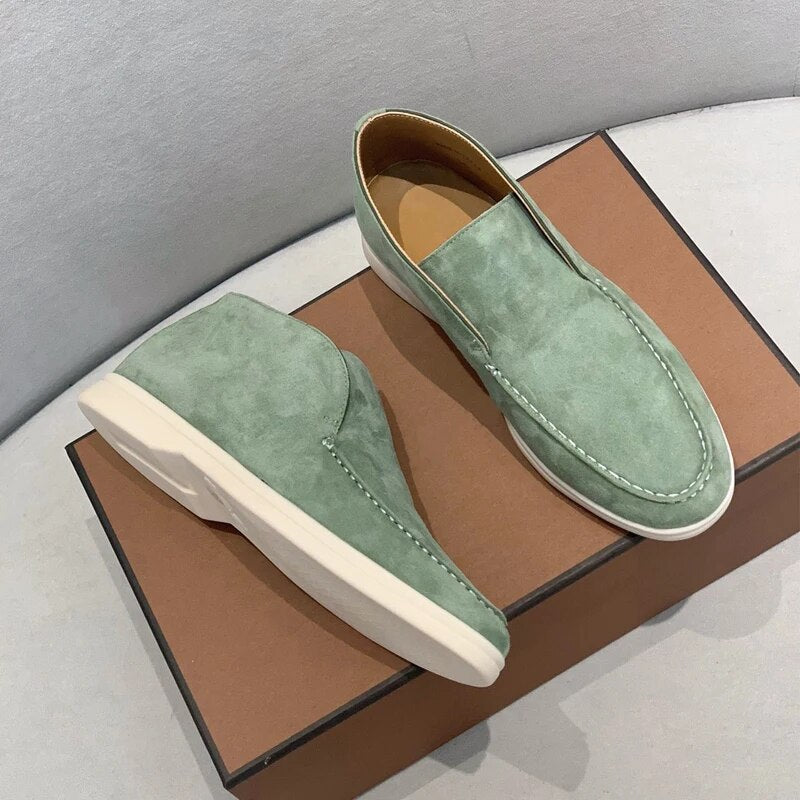VogeLuxe | Men’s Casual Suede Slip on Shoes