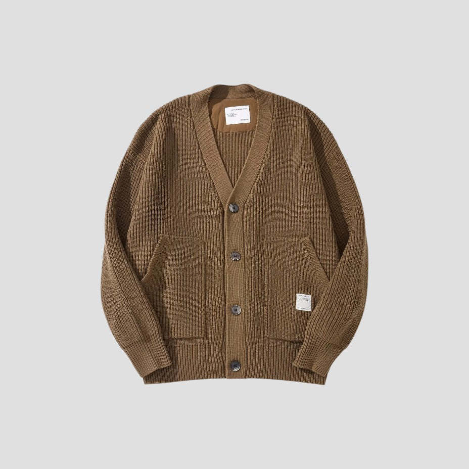 Merino Wool Cardigan For Men