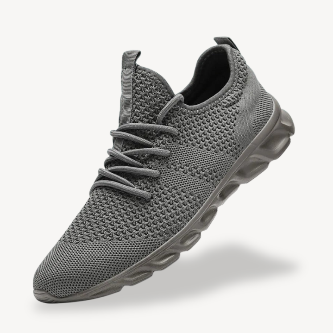 VogeLuxe | Men’s Sculpted Knit Slip-On Sneakers