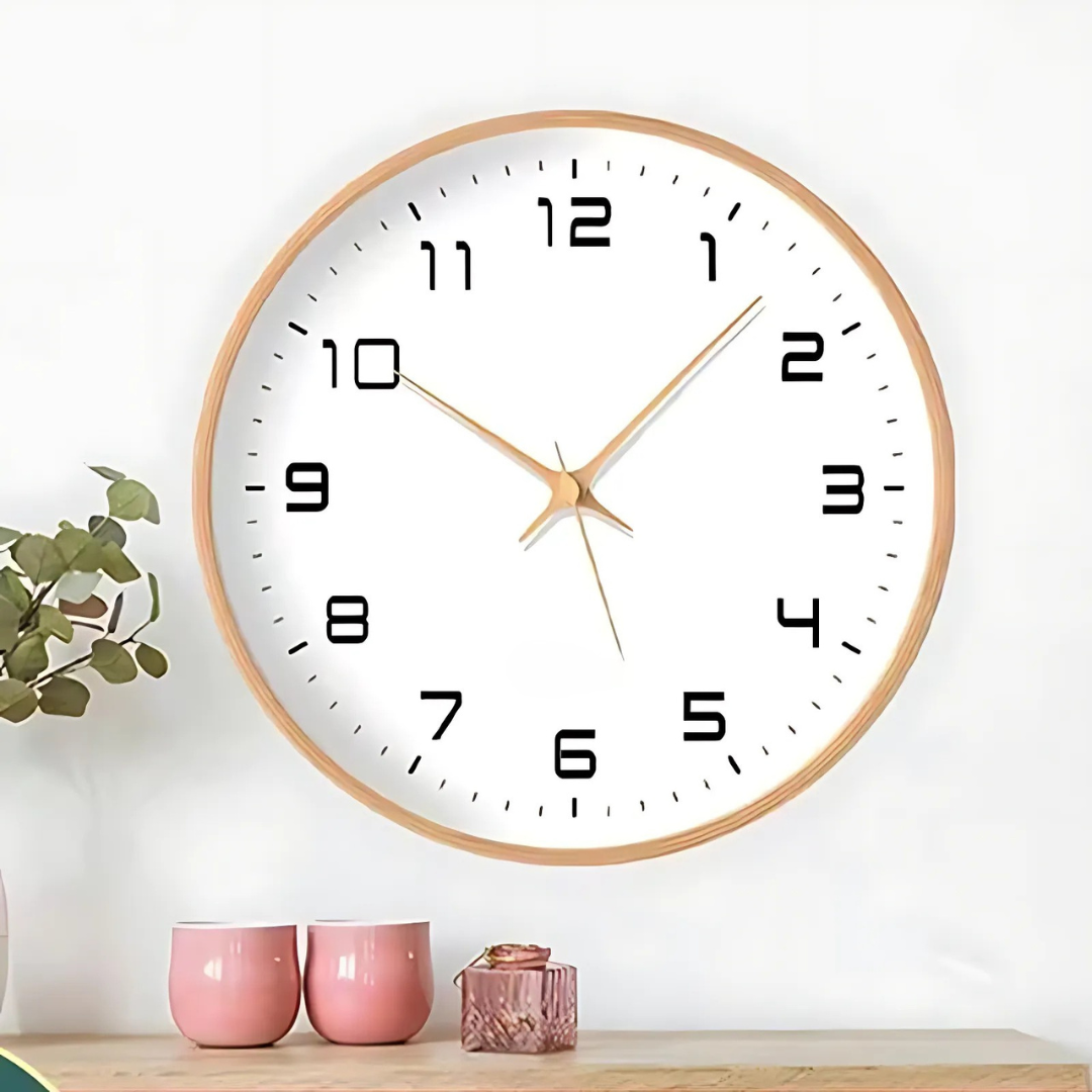 Simple Wood Home Clock