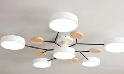 Slim LED Ceiling Light Fixture for Indoor Use
