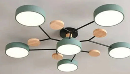 Slim LED Ceiling Light Fixture for Indoor Use