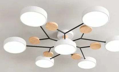 Slim LED Ceiling Light Fixture for Indoor Use