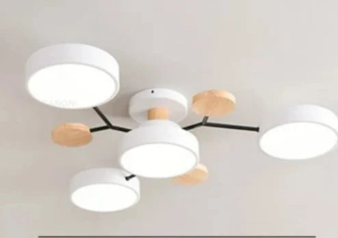 Slim LED Ceiling Light Fixture for Indoor Use
