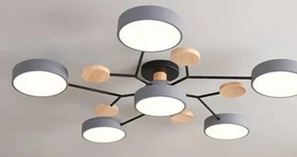Slim LED Ceiling Light Fixture for Indoor Use