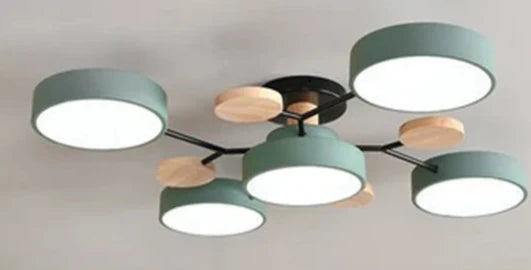 Slim LED Ceiling Light Fixture for Indoor Use