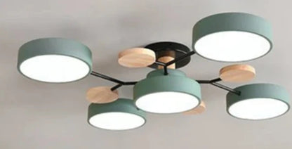 Slim LED Ceiling Light Fixture for Indoor Use
