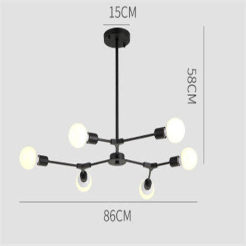 Luxurious Crystal Pendant Light with Bulbs