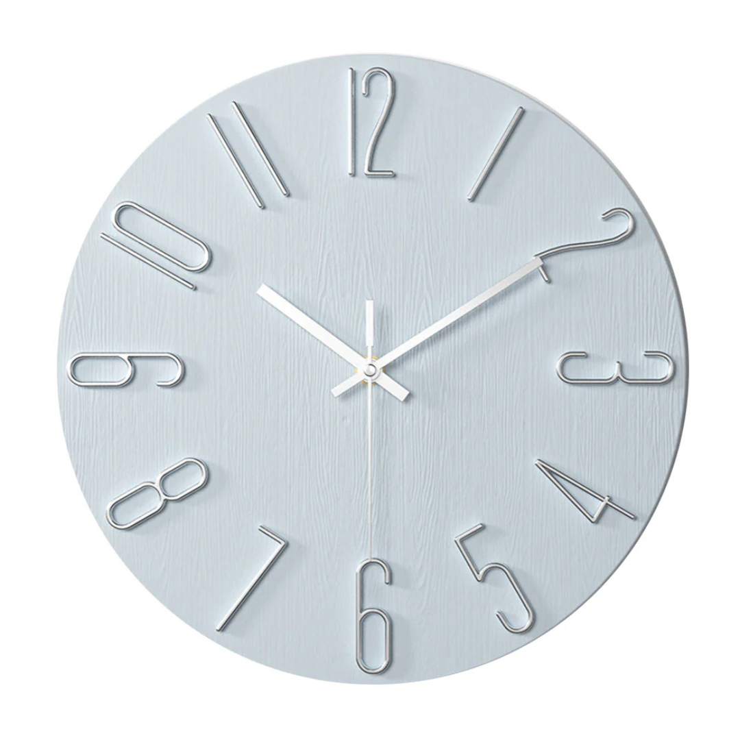 Simple Large Quartz Wall Clock