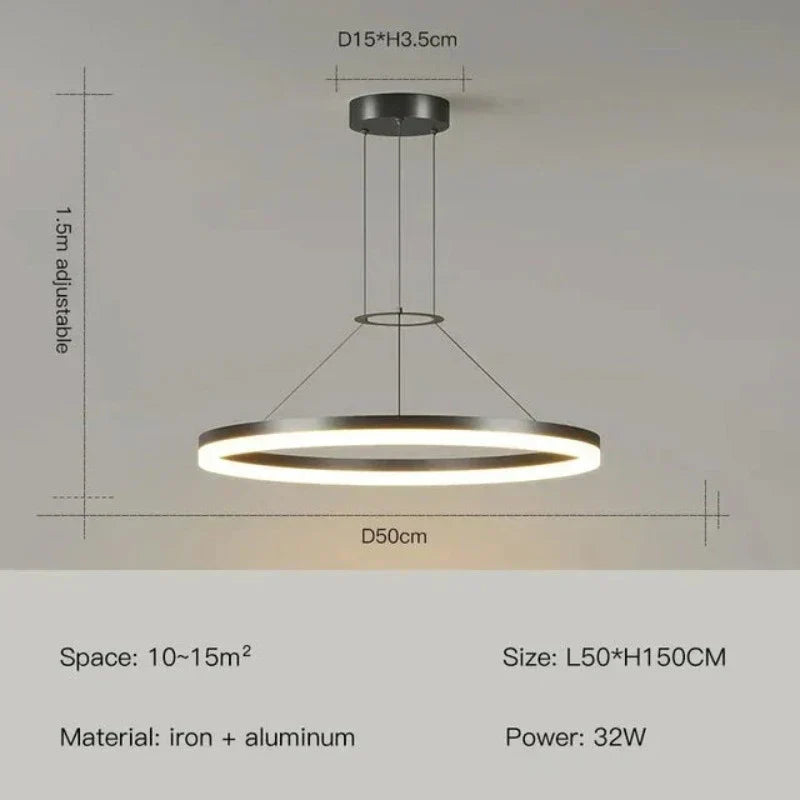Elegant Slim Pendant Light