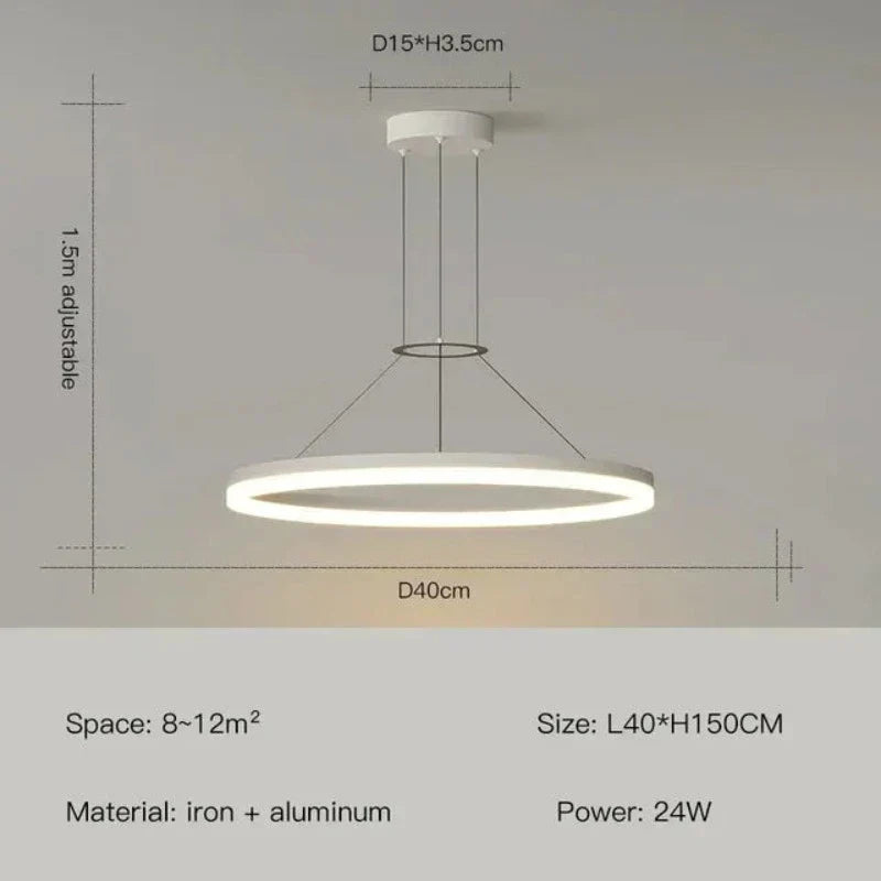 Elegant Slim Pendant Light