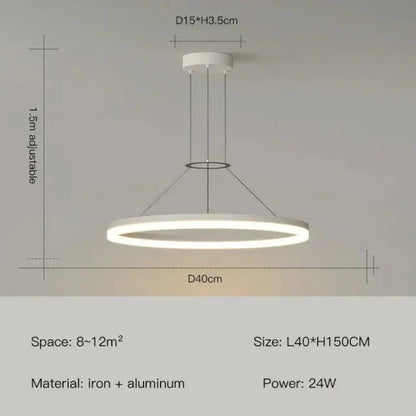 Elegant Slim Pendant Light