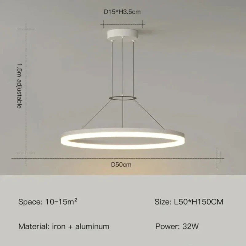 Elegant Slim Pendant Light