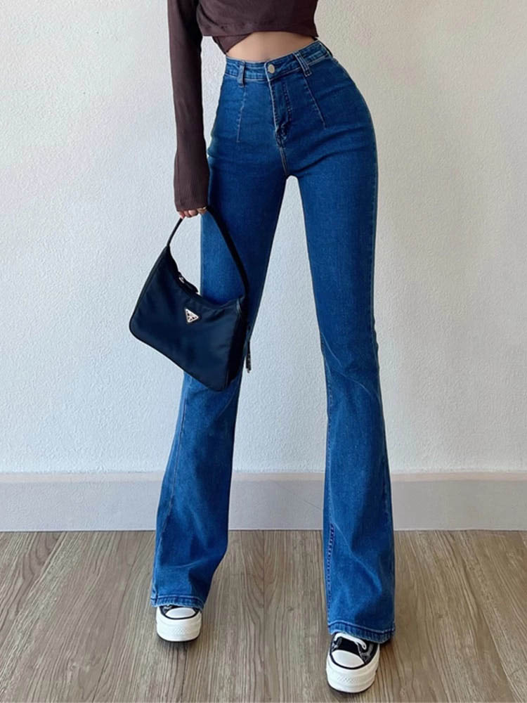Comfortable Women's Classic High Waist Pants with Belt - BritishElegance