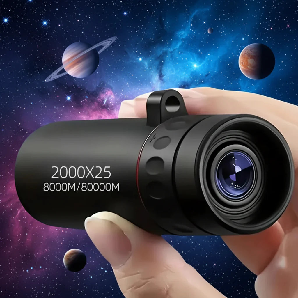 Portable High Power 25x Zoom Monocular Scope - VogeLuxe