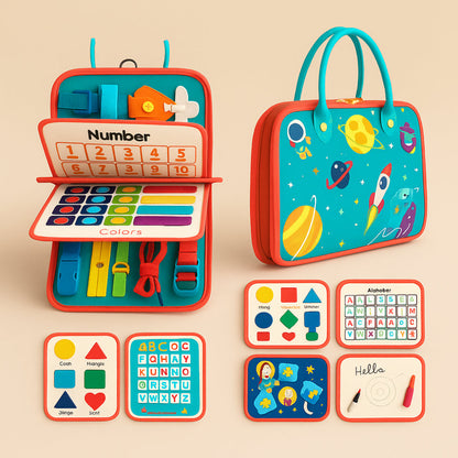 Portable Kids Sensory Play Travel Board