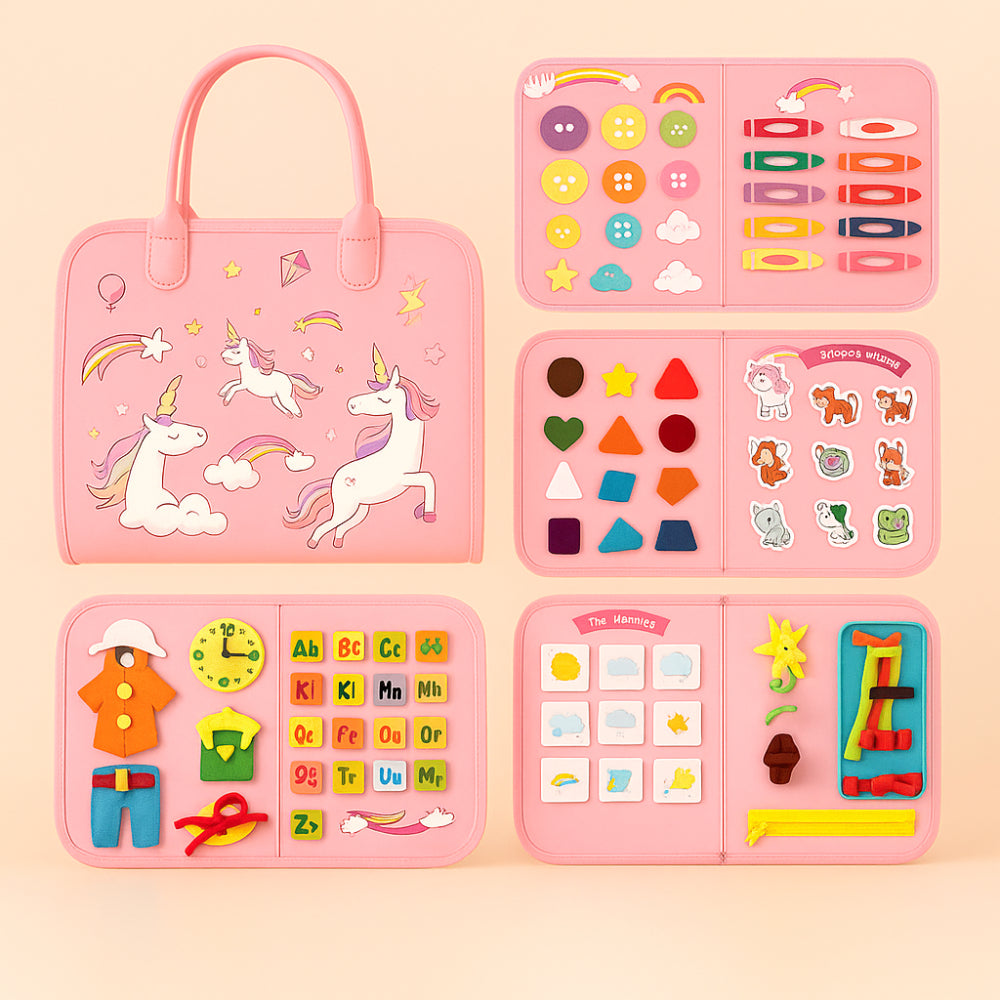 Portable Kids Sensory Play Travel Board