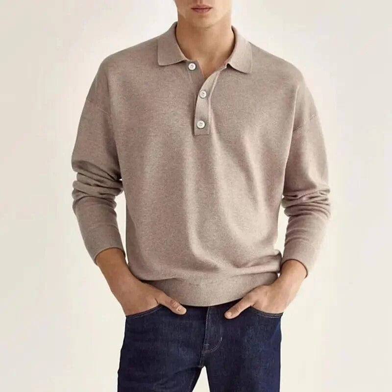 Relaxed Fit Casual Long Sleeve Shirt