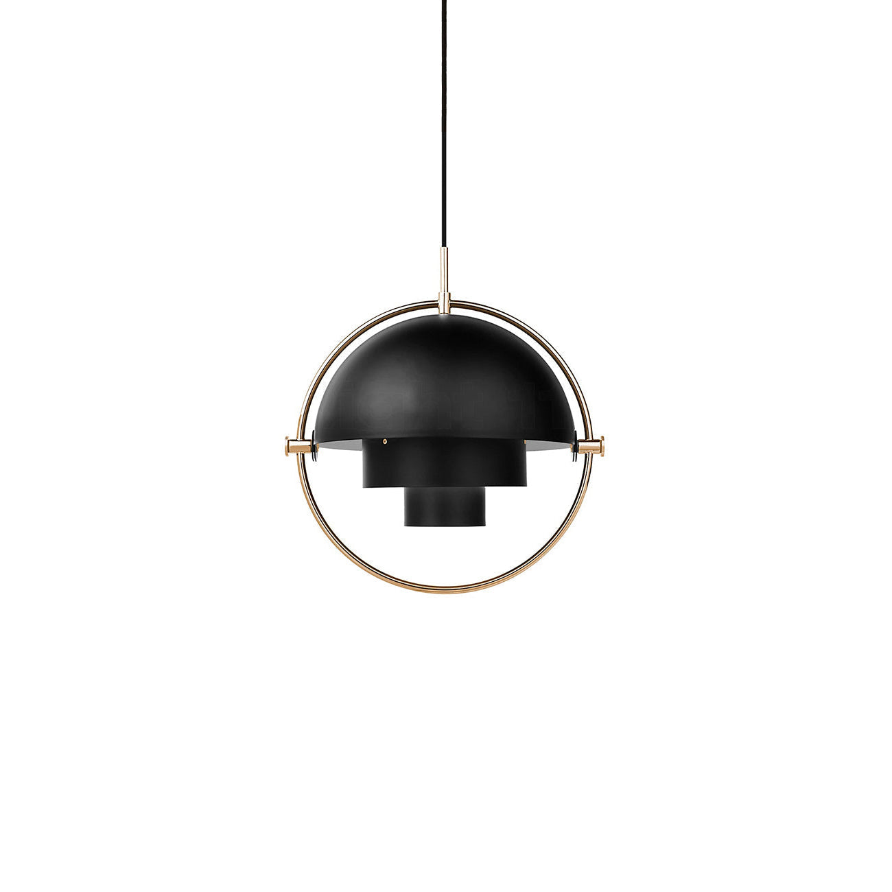 Modern Tiered Pendant Light With Glass Shades