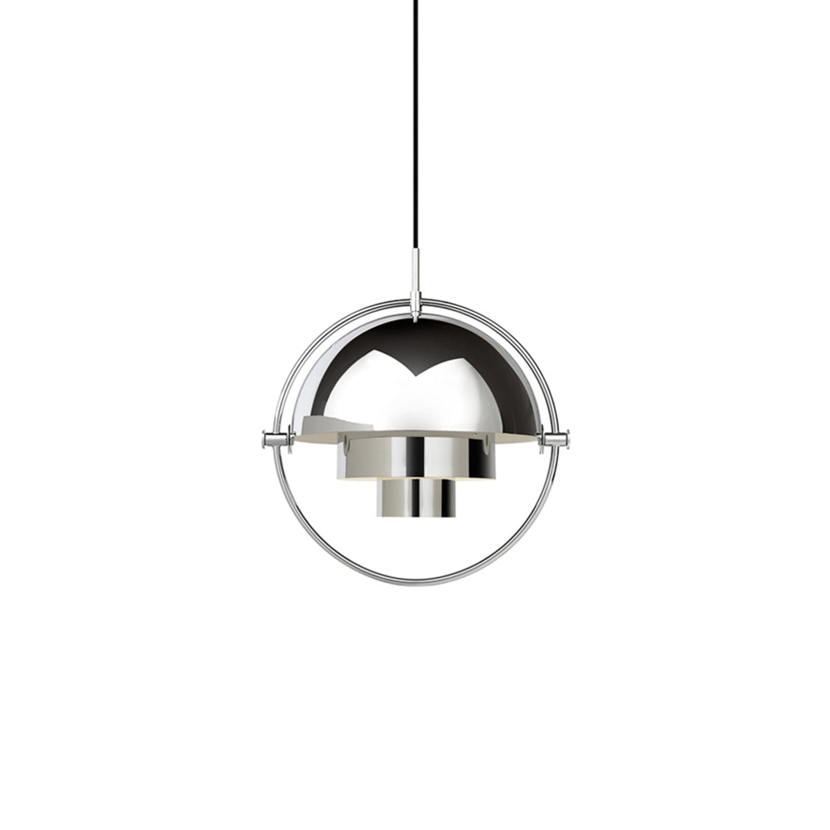 Modern Tiered Pendant Light With Glass Shades