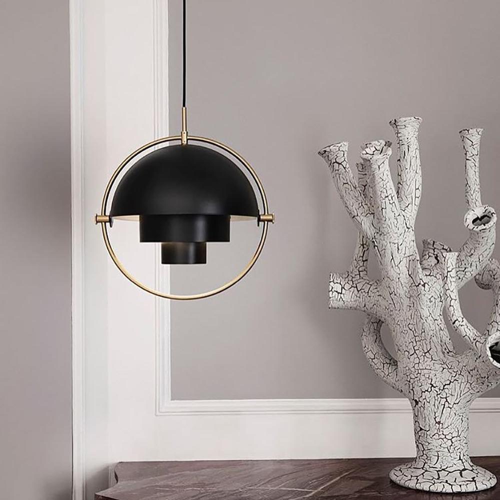 Modern Tiered Pendant Light With Glass Shades - VogeLuxe