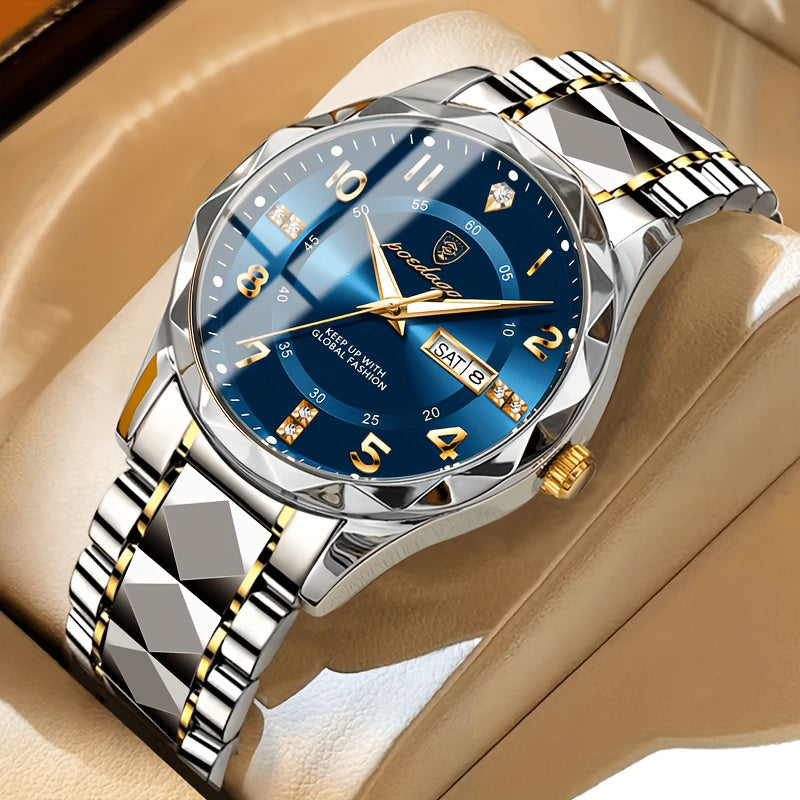 Stylish Men's 50m Water Resistant Sports Watch - VogeLuxe