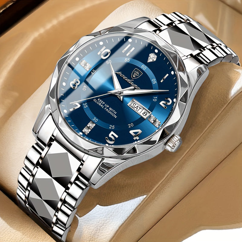 Stylish Men's 50m Water Resistant Sports Watch