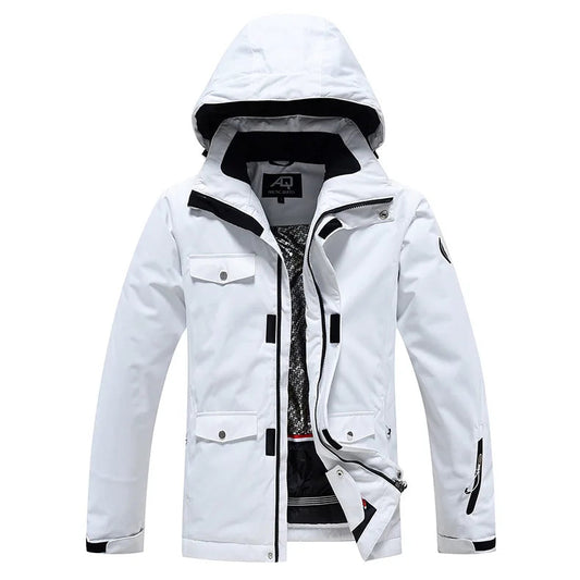 Waterproof Warm Snow Jacket for Men Outdoors - VogeLuxe
