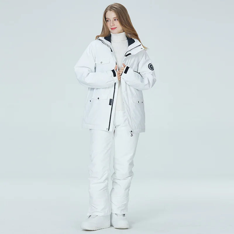Waterproof Warm Snow Jacket for Men Outdoors