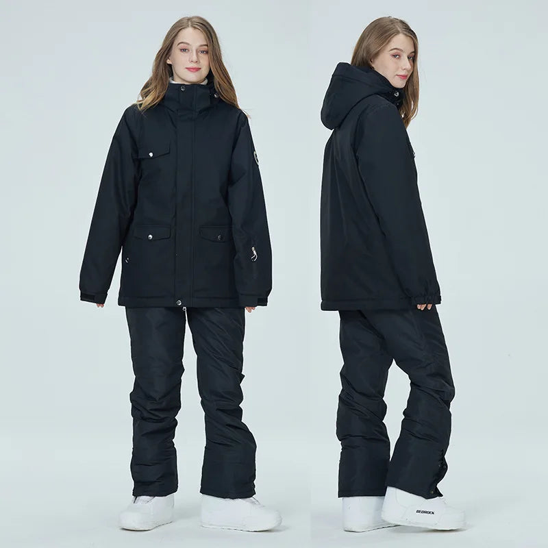 Waterproof Warm Snow Jacket for Men Outdoors