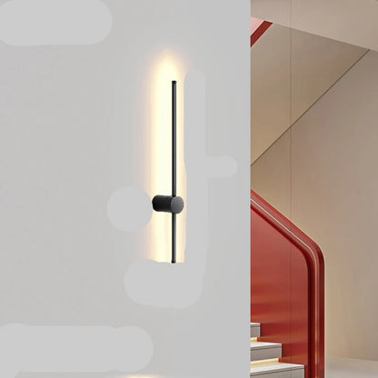 Slim Modern LED Wall Light With Warm Glow