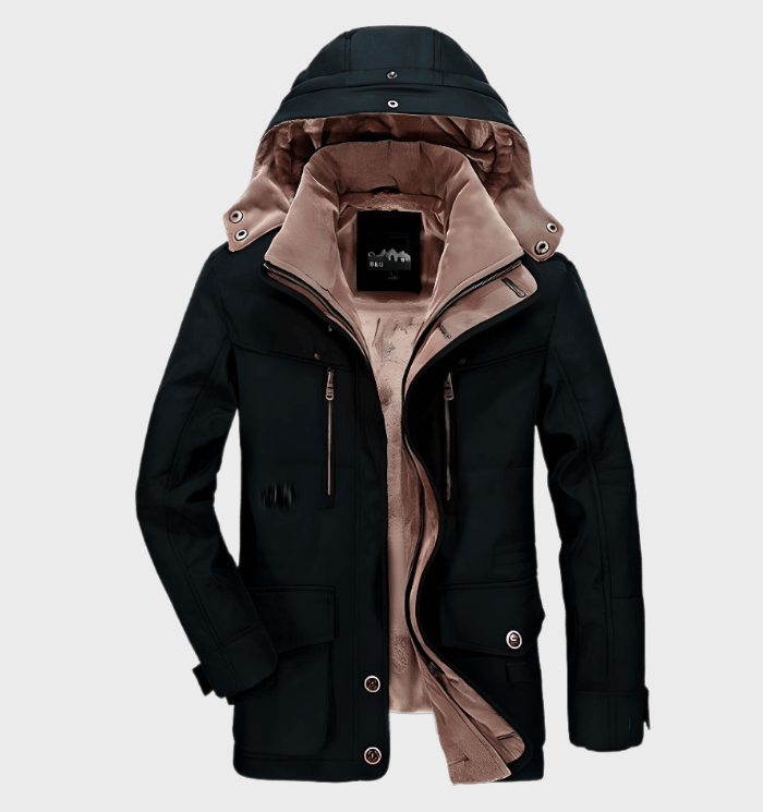 Warm Men's Waterproof Parka Coat