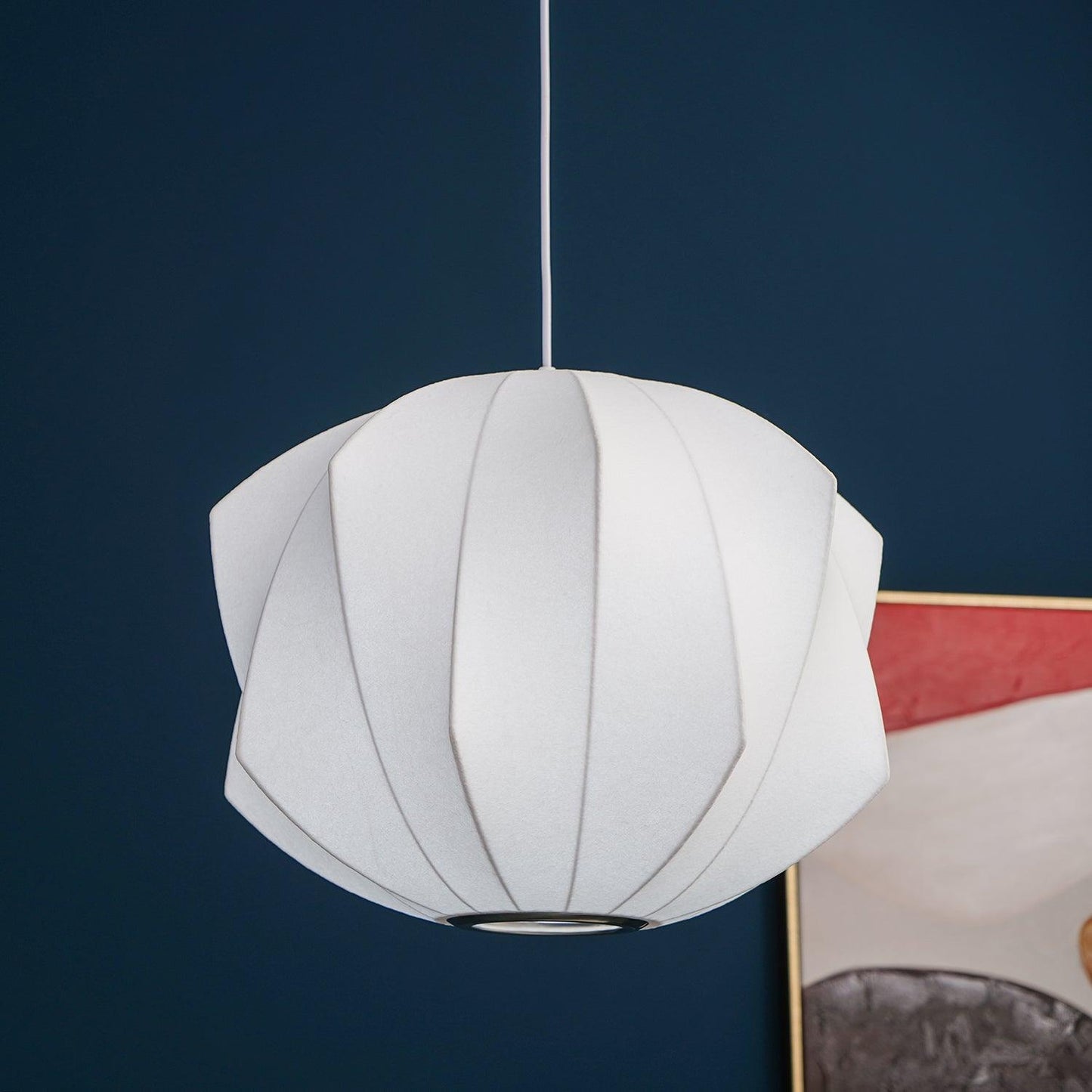 Sleek Glass Drop Pendant Light
