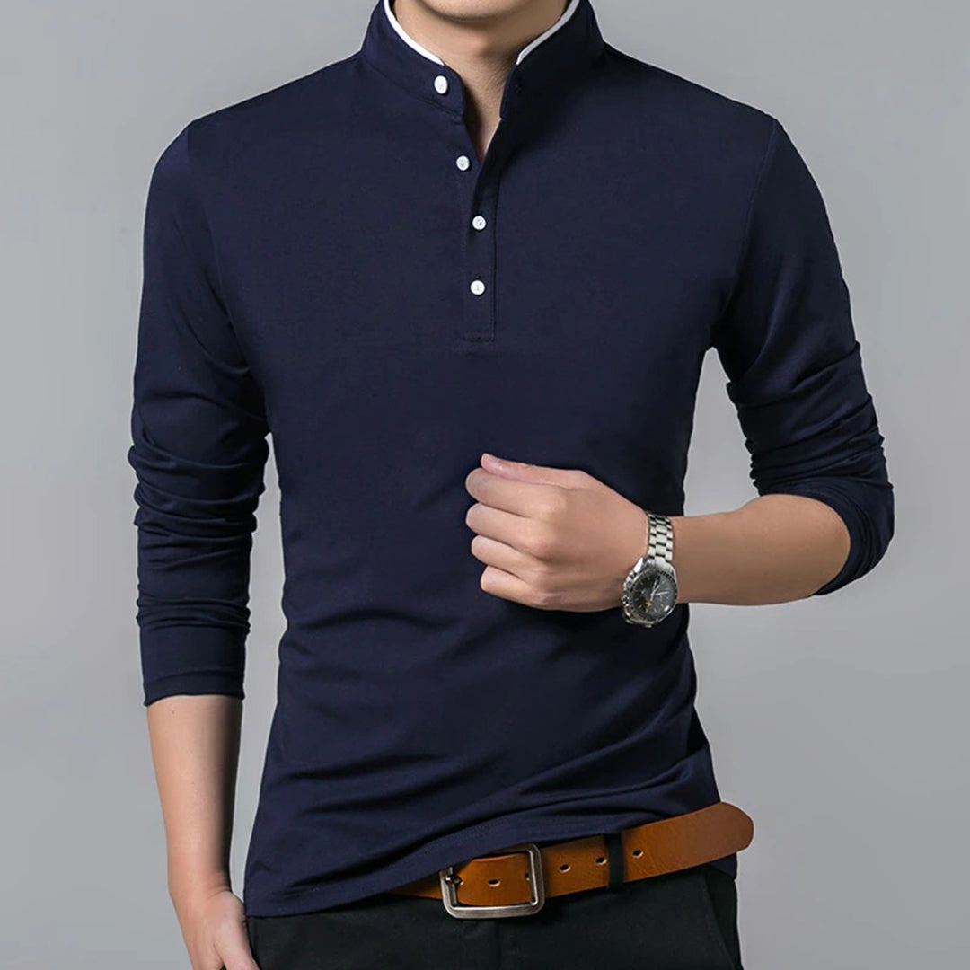 Men's Classic Fit Casual Polo Shirt