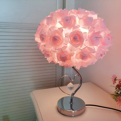 Floral Glow Plug in Night Light for Bedroom