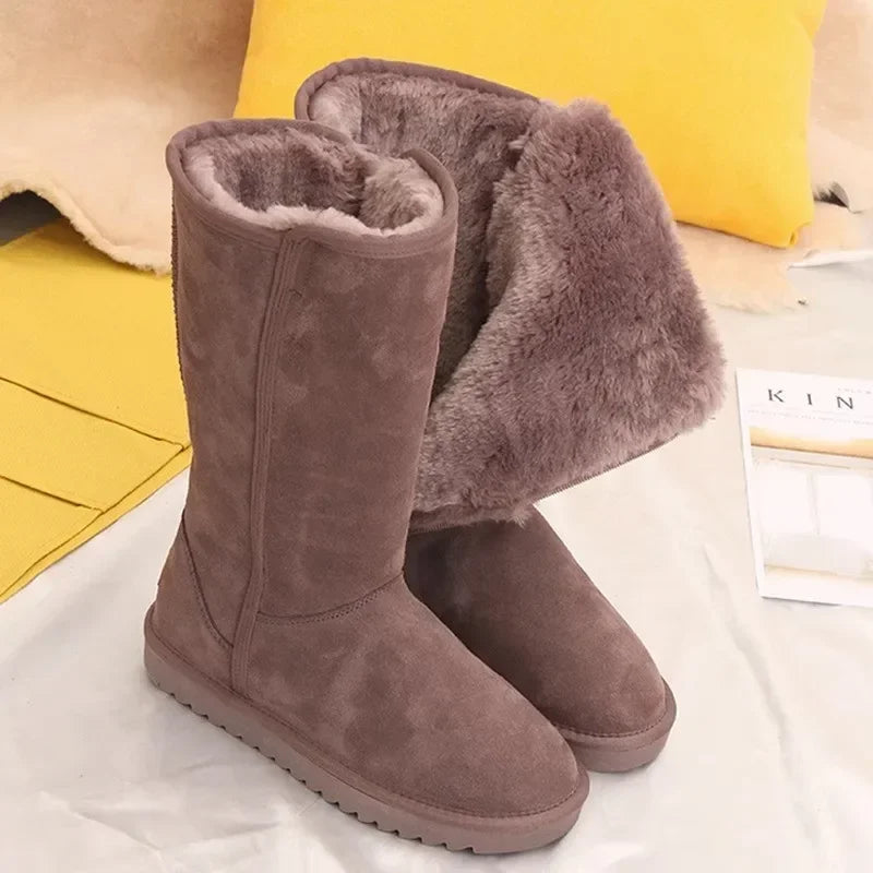 Warm Waterproof Women's Snow Boots for Winter - VogeLuxe