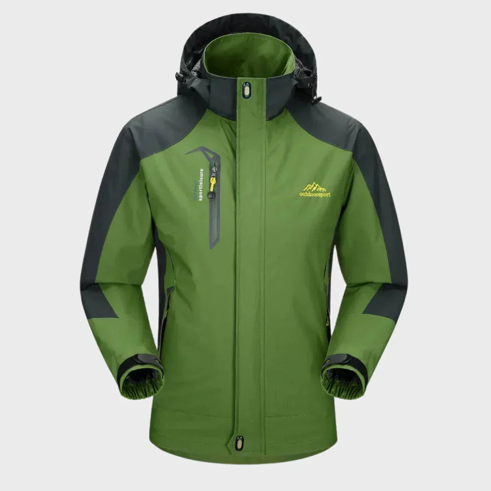VogeLuxe | Men’s Waterproof Hooded Mountain Windbreaker