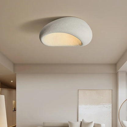 Simple Rustic Japanese Style Ceiling Lamp