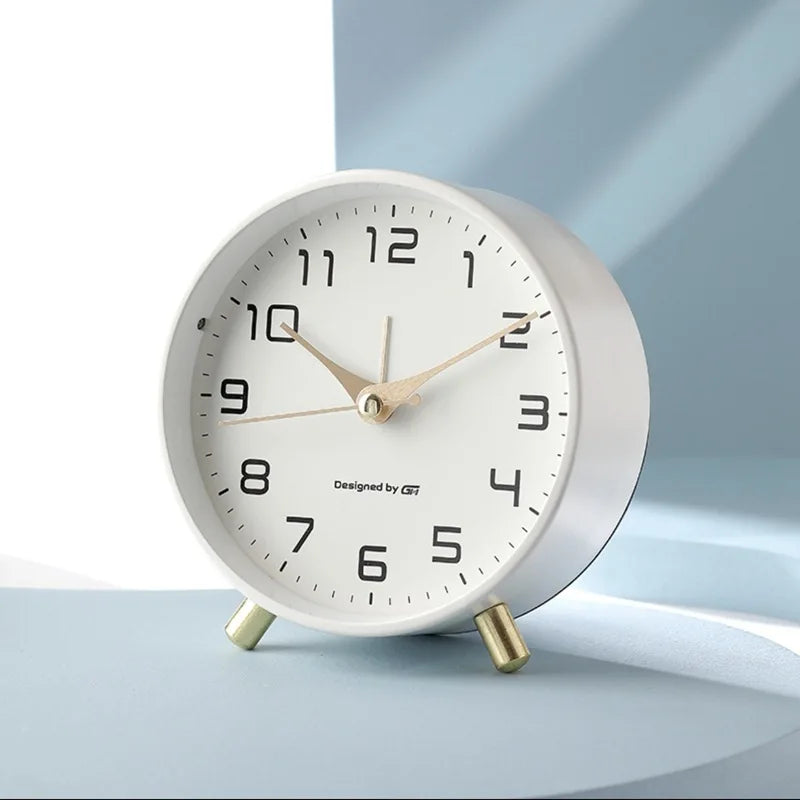 Quiet Minimalist Wooden Table Clock