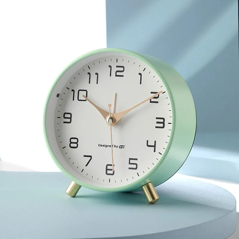Quiet Minimalist Wooden Table Clock