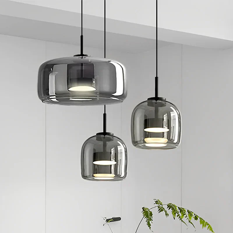 Clear Glass Pendant Light For Contemporary Homes