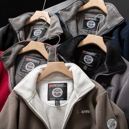 Norway - Winter Men Fleece Jacket 1
