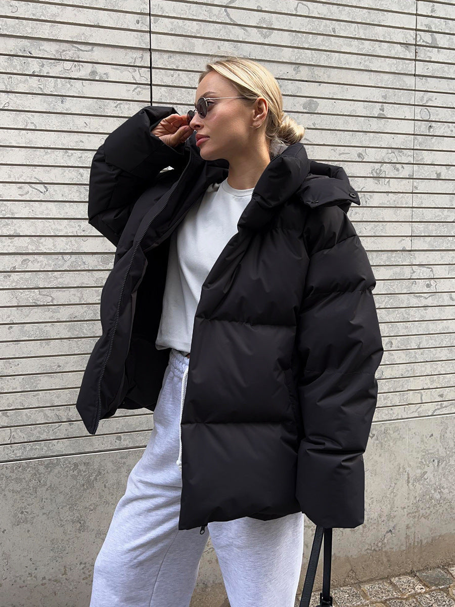 Donna Piumino Oversize Caldo Invernale Giacca Imbottita - VogeLuxe