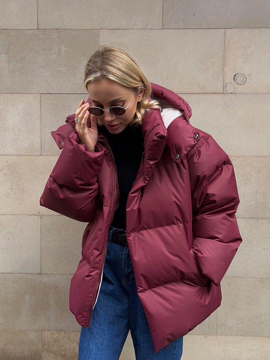 Donna Piumino Oversize Caldo Invernale Giacca Imbottita