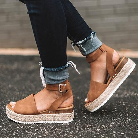 Fashionable High Heel Summer Sandals - VogeLuxe